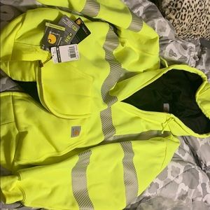 Carhartt high-vis jacket thermal lined